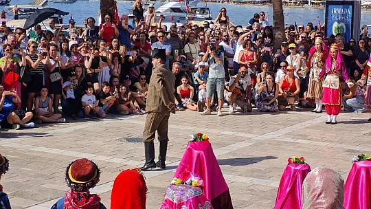 Bodrum'da nefes kesen gösteri