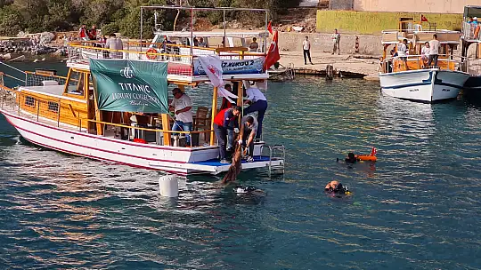 Deniz dibi'nin temizliği yapıldı