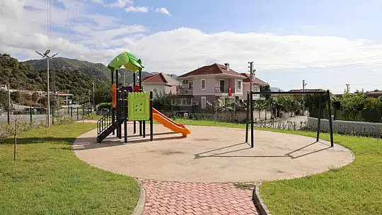 Marmaris'te parklar yenileniyor