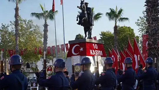 Milas'ta Atatürk törenle anıldı