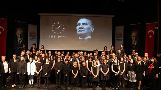 Marmaris'te 10 Kasım Atatürk'ü Anma törenleri gerçekleşti