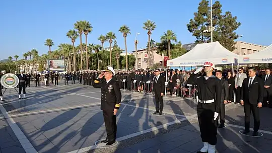Marmaris'te 10 Kasım Atatürk'ü Anma törenleri gerçekleşti