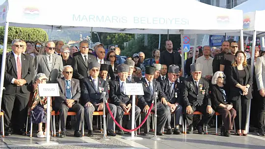 Marmaris'te 10 Kasım Atatürk'ü Anma törenleri gerçekleşti