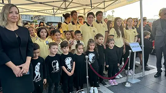 Marmaris'te 10 Kasım Atatürk'ü Anma törenleri gerçekleşti