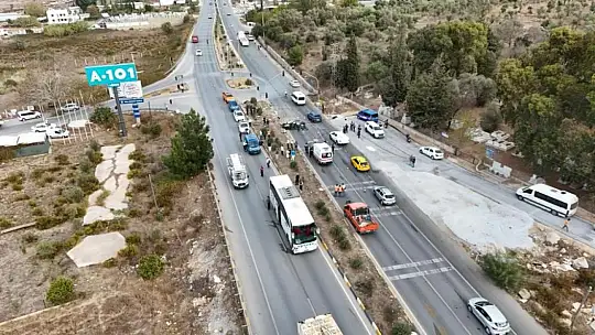 Milas-Bodrum Yolu'ndaki feci kazanın kamera görüntüleri ortaya çıktı