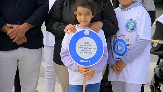 Muğla'da Diyabet günü nedeni ile çelenk sunma töreni gerçekleştirildi