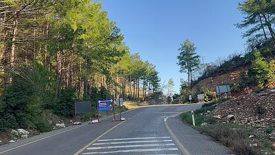 Marmaris'te İçmeler-Turunç yolu bir ay trafiğe kapalı