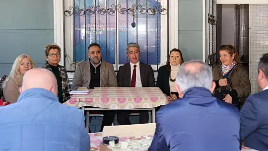 Başkan Oktay, Hisarönü Mahallesi'nde vatandaşlarla bir araya geldi