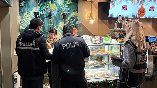 Yeni yıl öncesi eğlence mekanlarında alkol denetimi