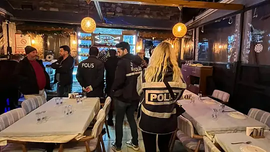 Yeni yıl öncesi eğlence mekanlarında alkol denetimi