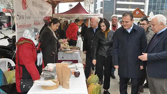 Muğla'da Slow Food Yılbaşı Pazarı açıldı