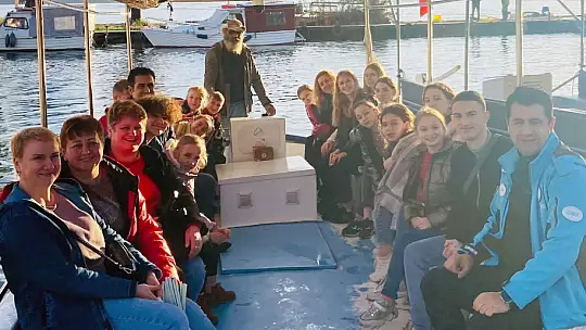 Ukrayna'lı Öğrenciler Azmak Turuna Katıldı