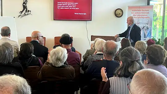Alzheimer Defneği'nde seminer düzenlendi