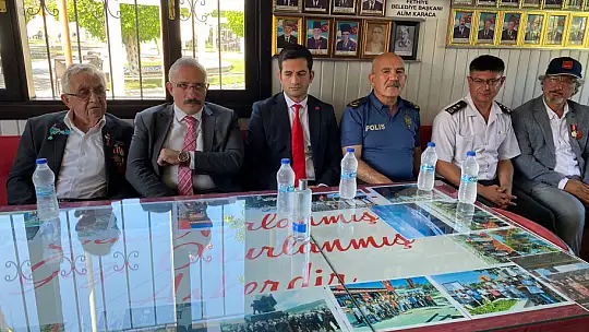 Kaymakam Karaman'dan bayram ziyareti 