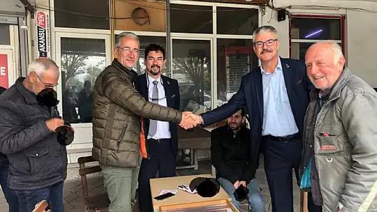 Milletvekili Adayı Yiğit ziyaretlerini sürdürüyor