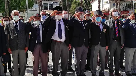 Fethiye'de Gaziler Günü Törenle Kutlandı