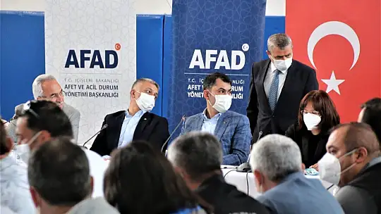 Bakan Kurum:' Muğla ve Manavgat'ta bin 100 binanın yıkım çalışmasını tamamladık'