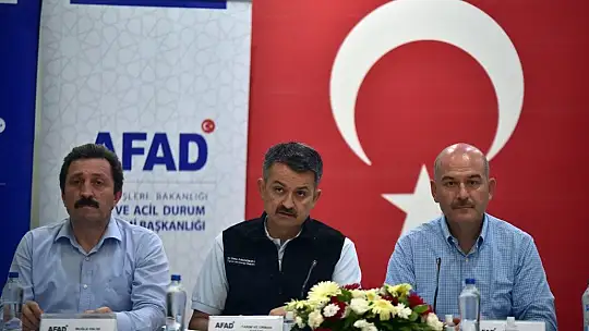 Bakan Soylu ve Pakdemirli orman yangınlarındaki son durumu açıkladı