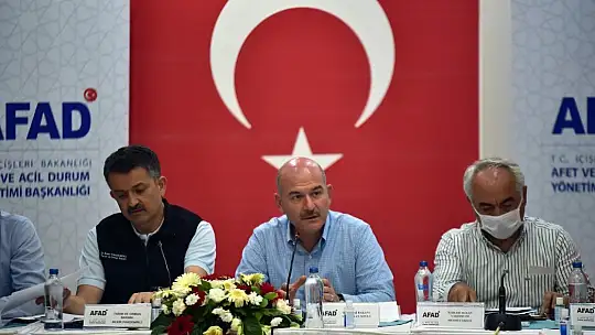 Bakan Soylu ve Pakdemirli orman yangınlarındaki son durumu açıkladı