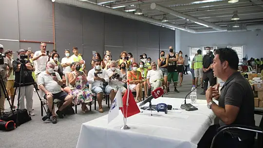 Başkan Aras: 15 bin hektar yandı