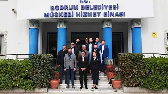 Başkan Aras'a destek ziyareti