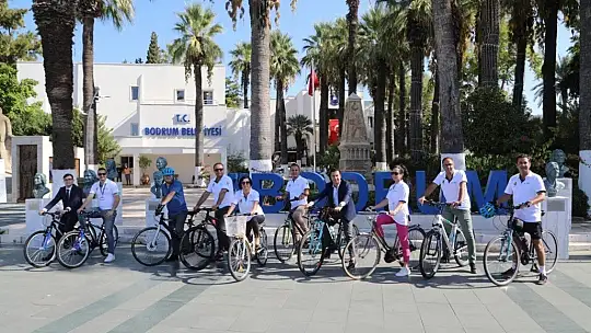 Başkan Aras Avrupa Hareketlilik Haftasında pedal çevirdi