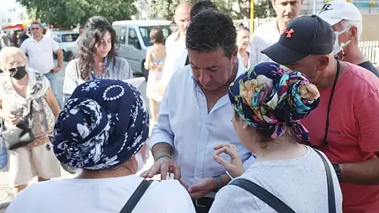 Başkan Aras hafta sonu 4 mahallede vatandaşlarla bir araya geldi