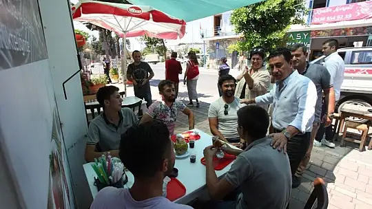 Başkan Aras hafta sonu 4 mahallede vatandaşlarla bir araya geldi