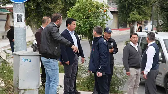 Başkan Aras, mahalle ziyaretlerine devam ediyor