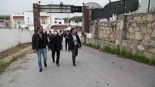 Başkan Aras, mahalle ziyaretlerine devam ediyor