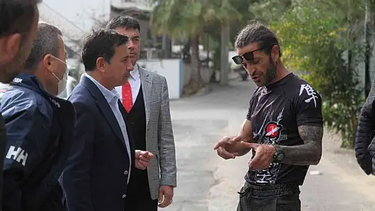 Başkan Aras, mahalle ziyaretlerine devam ediyor