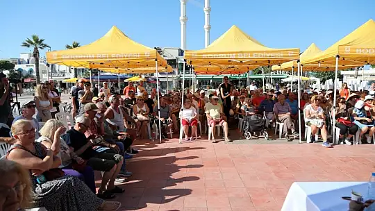 Başkan Aras, Turgutreis'te halkla buluştu
