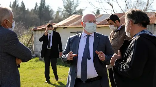 Başkan Gümüş, Yerkesik Kırsal Kalkınma Kooperatifinde incelemelerde bulundu