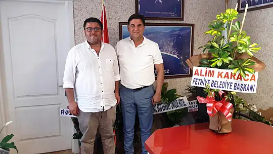 Başkan Karaca'dan Kökten'e Hayırlı Olsun Ziyareti