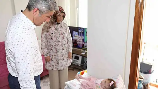 Başkan Oktay Minik Zehra İçin Elimizden Gelen Desteği Vereceğiz