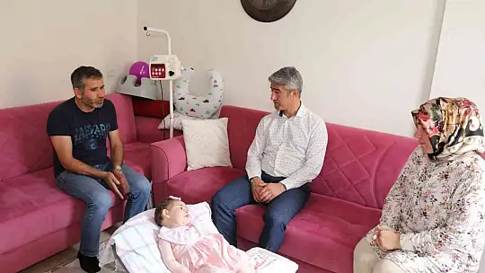 Başkan Oktay Minik Zehra İçin Elimizden Gelen Desteği Vereceğiz