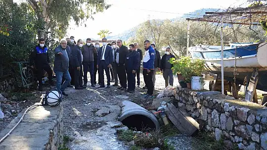 Başkan Oktay 2021'in son ziyaretini Bozburun'a gerçekleştirdi