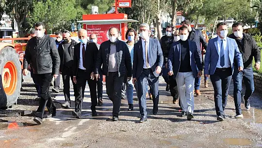 Başkan Oktay 2021'in son ziyaretini Bozburun'a gerçekleştirdi