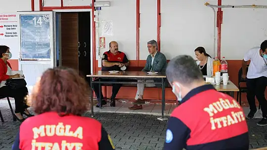 Başkan Oktay'dan itfaiyecilere teşekkür