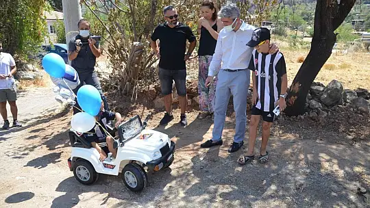 Başkan Oktay'dan küçük Çınar'a sürpriz