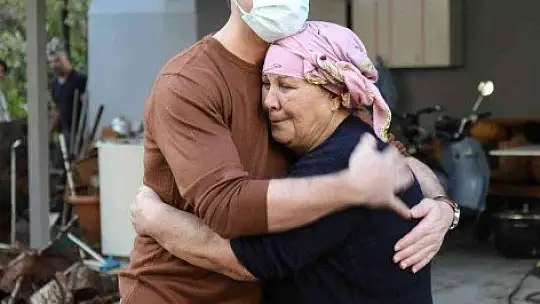 Başkan Oktay, selzedelerle bir araya geldi