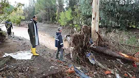 Başkan Oktay yağıştan zarar gören bölgelerde incelemelere devam ediyor