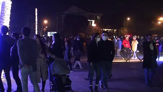 Fethiye'de yılbaşı renkli geçti