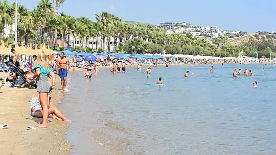 Bayramda Bodrum plajları doldu