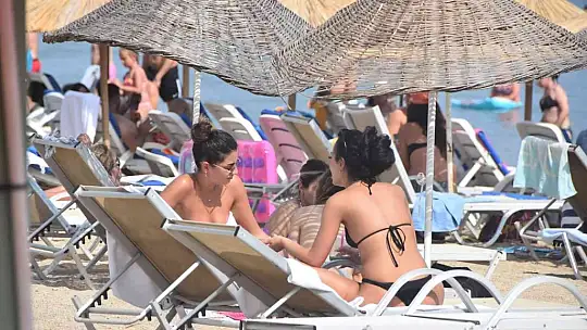 Bayramda Bodrum plajları doldu