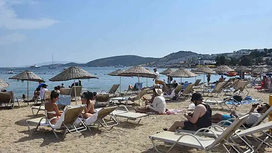 Bayramda Bodrum plajları doldu