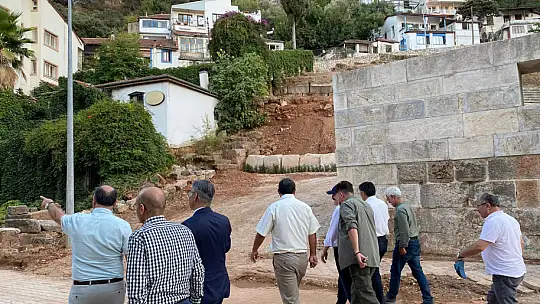 VALİ TAVLI, TELMESSOS ANTİK TİYATROSUNDA İNCELEME YAPTI