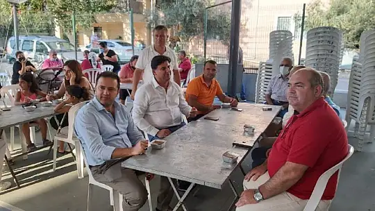 Muhtarlardan aşure etkinliği