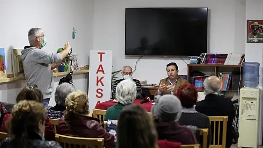 Bodrum Belediye Başkanı Ahmet Aras, TAKSAV'a konuk oldu