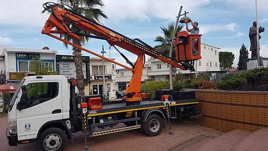 Bodrum Belediyesi elektrik ekipleri kesintisiz çalışıyor